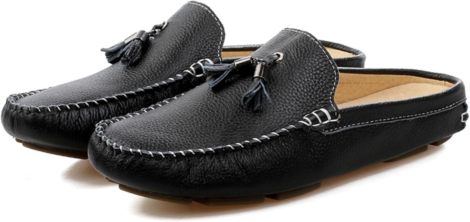 Мужские мюли Kpdwfms с кисточками из кожи, окрашенной в воде, с шелковыми кисточками, без застежек, для дома и повседневного отдыха, черный
Мужские мюли Kpdwfms с кисточками из кожи, окрашенной в воде, с шелковыми кисточками, без застежек, для дома и повседневного отдыха, черный