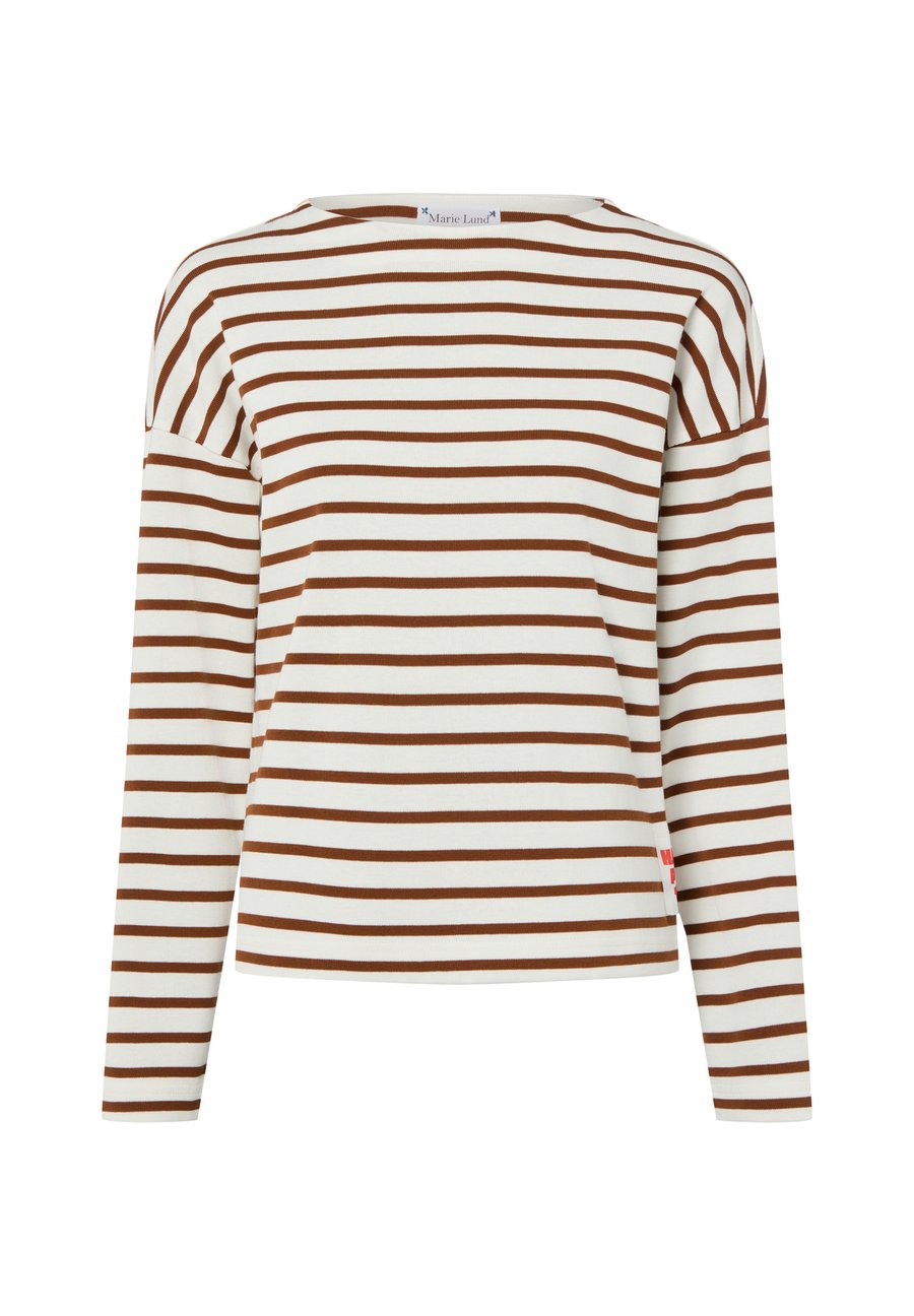 Джемпер Marie Lund Jumper, Ecru Cognac/Off-White
Джемпер Marie Lund Jumper, Ecru Cognac/Off-White