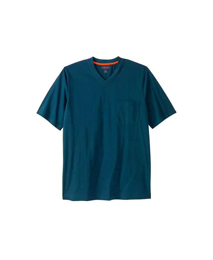 Футболка с V-образным вырезом и карманами Big & Tall by KingSize Heavyweight Boulder Creek, синий
Футболка с V-образным вырезом и карманами Big & Tall by KingSize Heavyweight Boulder Creek, синий