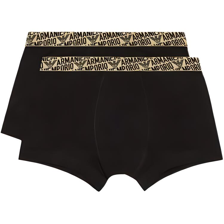 Двухкомплектные боксеры Asv All over Shiny Logoband EMPORIO ARMANI, 2 шт (Черный/Черный)
Двухкомплектные боксеры Asv All over Shiny Logoband EMPORIO ARMANI, 2 шт (Черный/Черный)