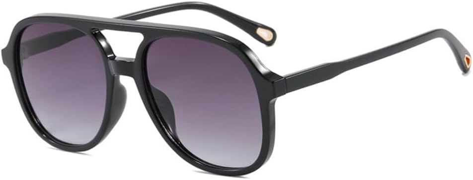 Солнцезащитные очки UV400 с двойной перемычкой, крупной оправой и градиентным покрытием, подходят для женщин и мужчин, для бега и занятий спортом на открытом воздухе UYPTK, C2-black Gray
Солнцезащитные очки UV400 с двойной перемычкой, крупной оправой и градиентным покрытием, подходят для женщин и мужчин, для бега и занятий спортом на открытом воздухе UYPTK, C2-black Gray