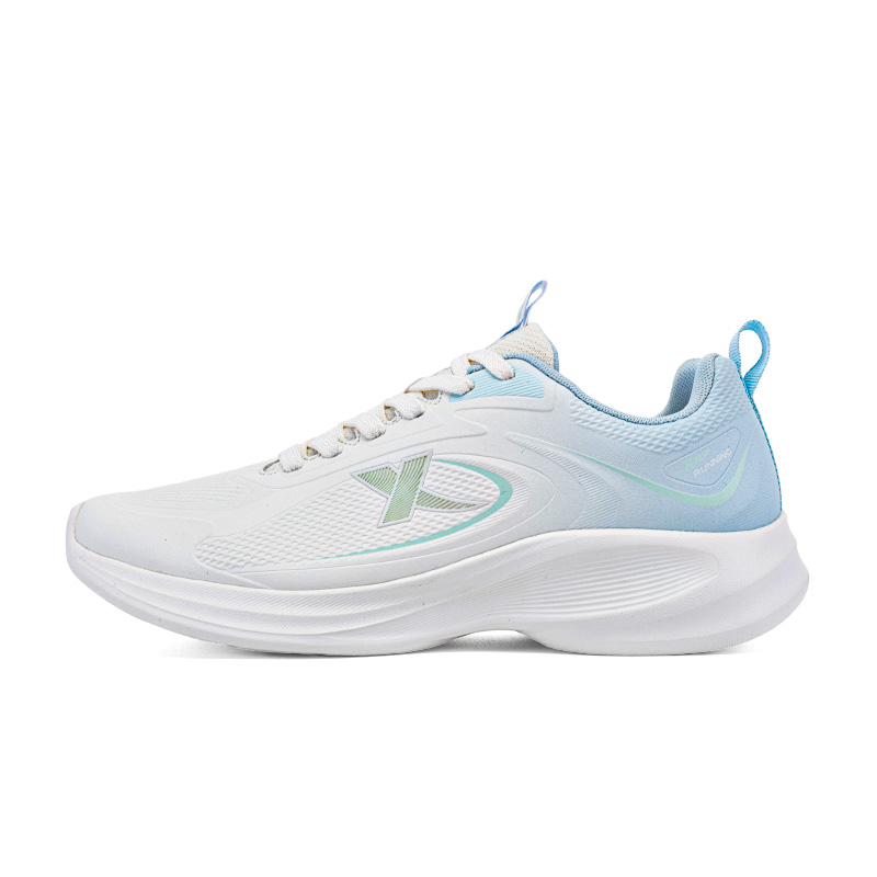 Прочные дышащие низкие кроссовки для бега мужские бело-синие XTEP 
Прочные дышащие низкие кроссовки для бега мужские бело-синие XTEP