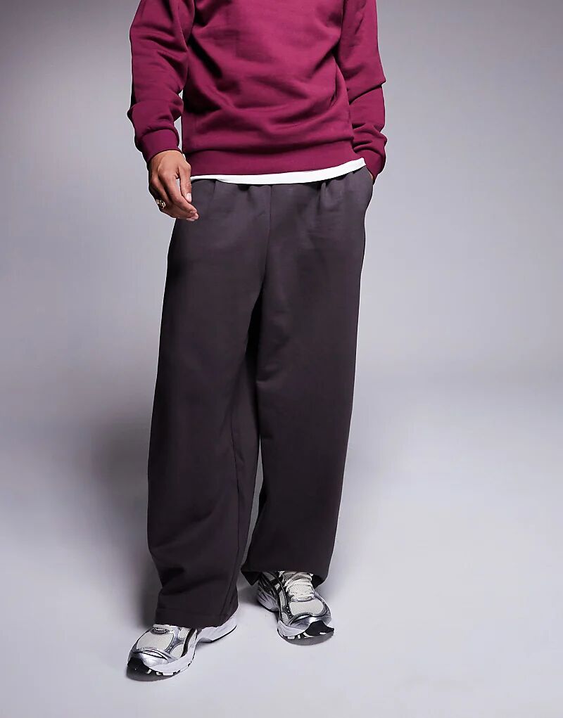 Тяжелые облегающие брюки темно-коричневого цвета ASOS DESIGN
Тяжелые облегающие брюки темно-коричневого цвета ASOS DESIGN