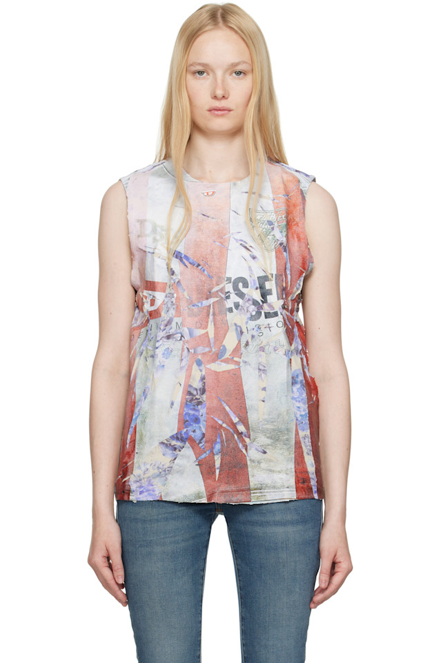 Футболка T-Per-Stripe Diesel, мультиколор
Футболка T-Per-Stripe Diesel, мультиколор