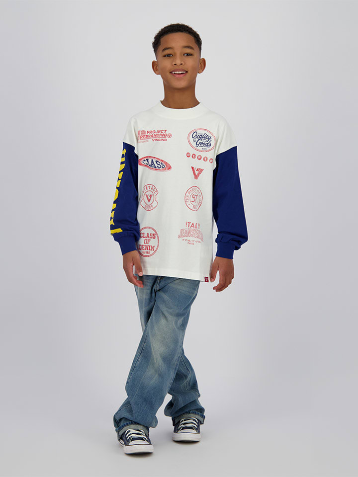 Vingino Футболка с длинными рукавами "Hearly" белого цвета
Vingino Футболка с длинными рукавами "Hearly" белого цвета