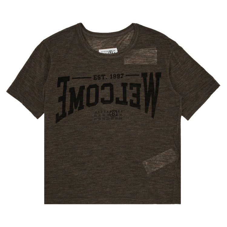 Футболка MM6 Maison Margiela Sheer Wool Jersey T-Shirt, Taupe
Футболка MM6 Maison Margiela Sheer Wool Jersey T-Shirt, Taupe