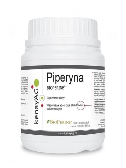 Пиперин (BIOPERINE) KenayAg (300 капсул) - биологически активная добавка