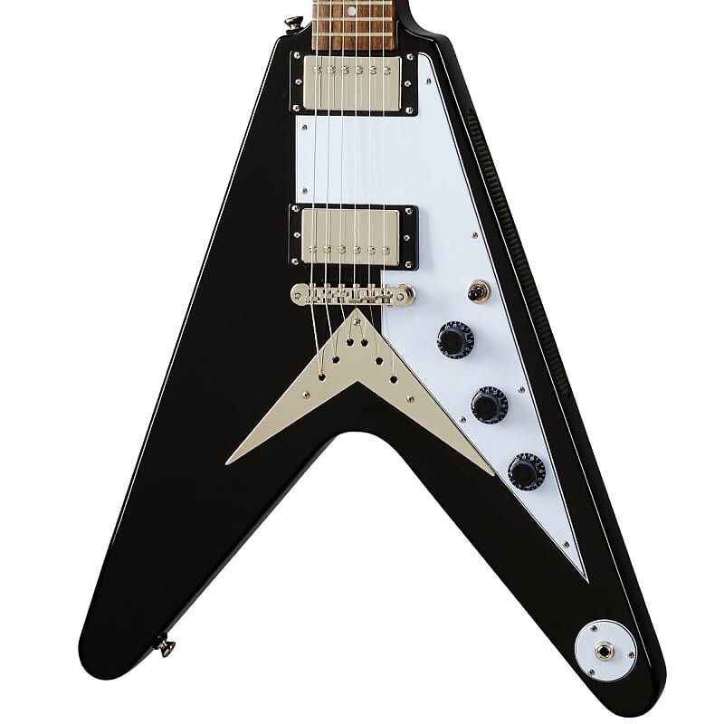 Электрогитара Epiphone Flying V Electric Guitar in Ebony
Электрогитара Epiphone Flying V Electric Guitar in Ebony