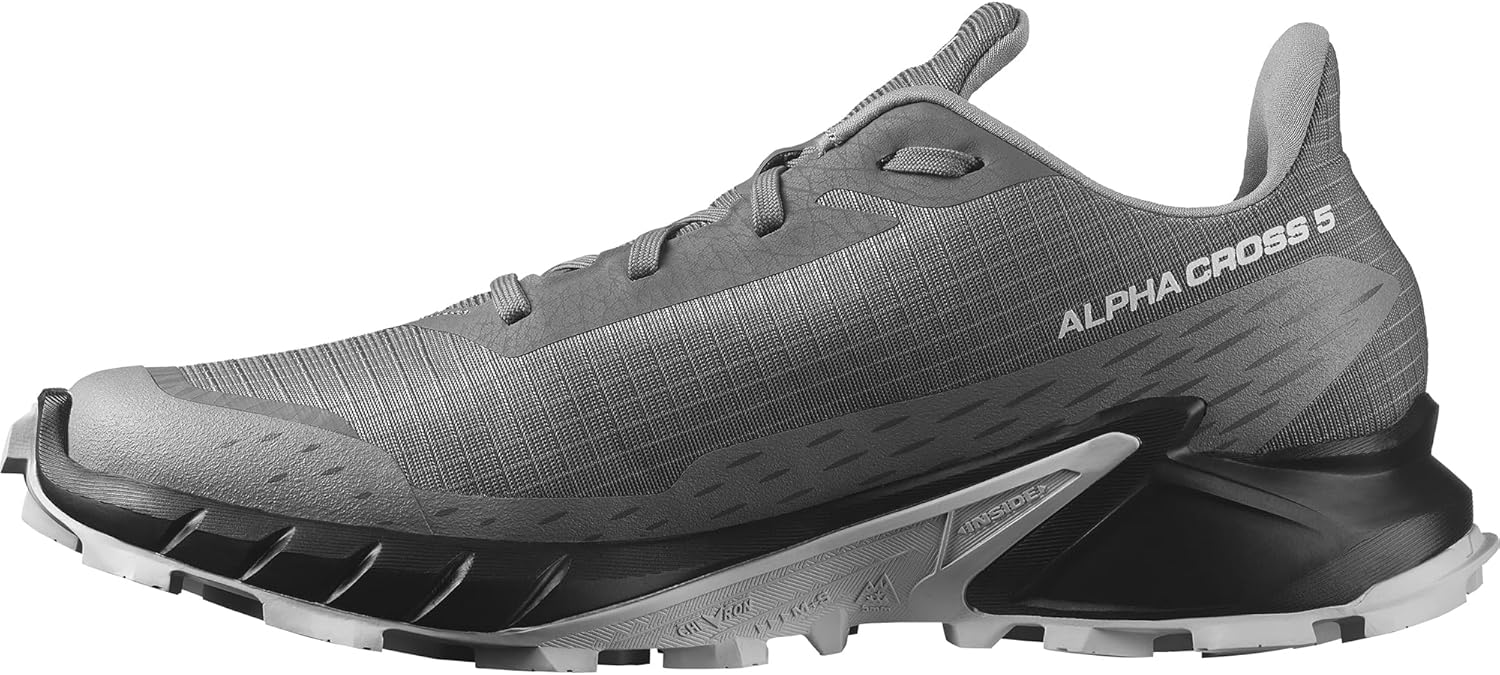 Кроссовки для трейлраннинга Salomon Men’s Alphacross 5, Pewter/Black/Ghost Gray
Кроссовки для трейлраннинга Salomon Men’s Alphacross 5, Pewter/Black/Ghost Gray