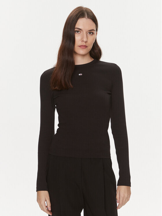 Узкая блузка Tommy Jeans, черный
Узкая блузка Tommy Jeans, черный