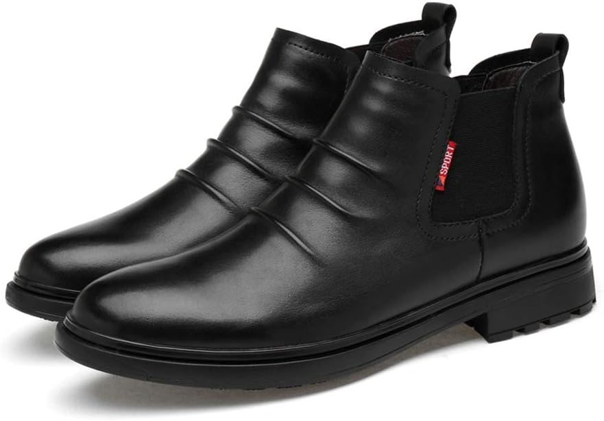 Мужские ботинки Челси, кожаные прогулочные ботинки для улицы, осень-зима, повседневные ботильоны, черные B-40/UK 7/US 7.5 Jlfzc
Мужские ботинки Челси, кожаные прогулочные ботинки для улицы, осень-зима, повседневные ботильоны, черные B-40/UK 7/US 7.5 Jlfzc