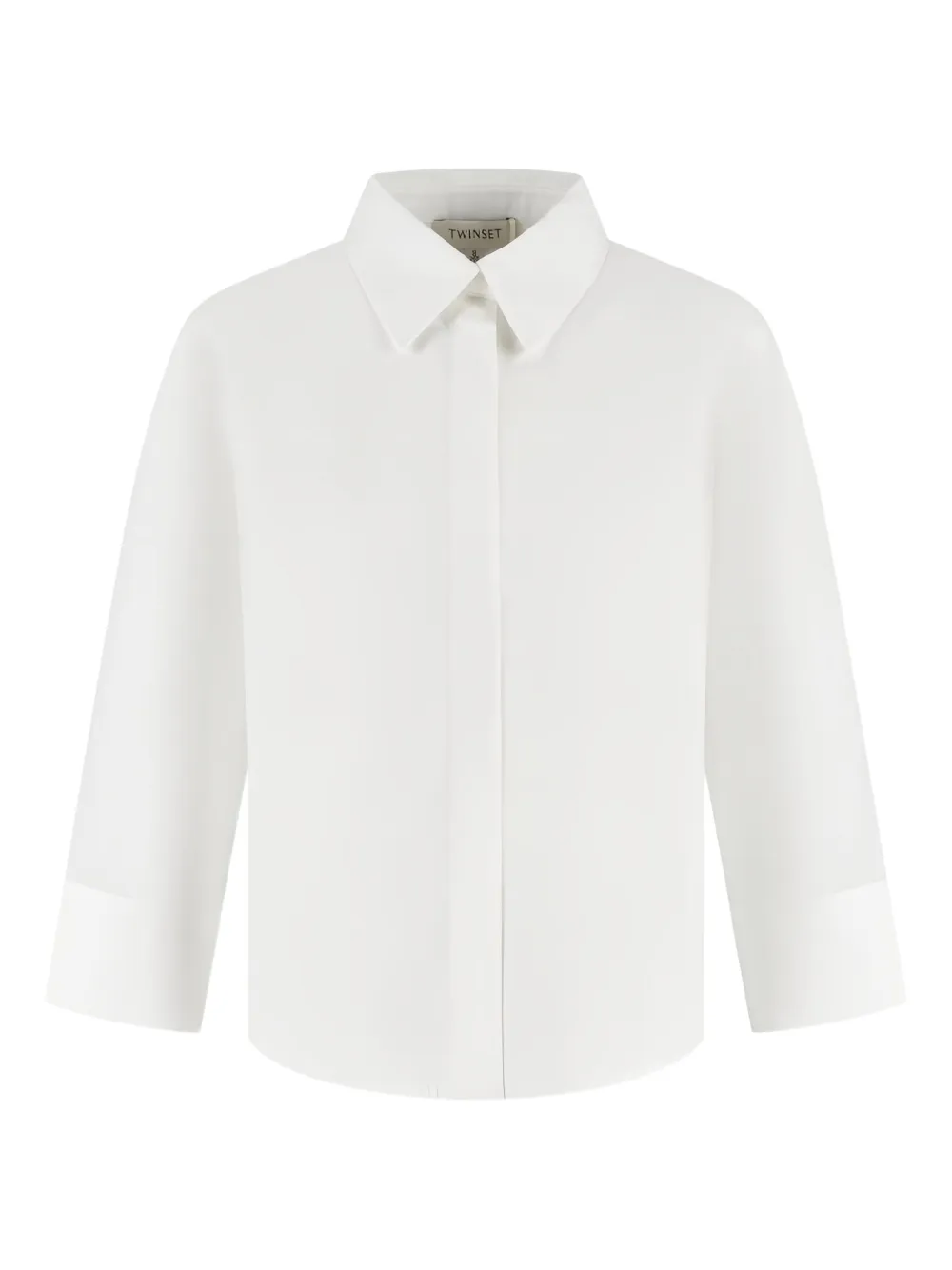 Рубашка с остроконечным воротником Twinset Kids, белый
Рубашка с остроконечным воротником Twinset Kids, белый