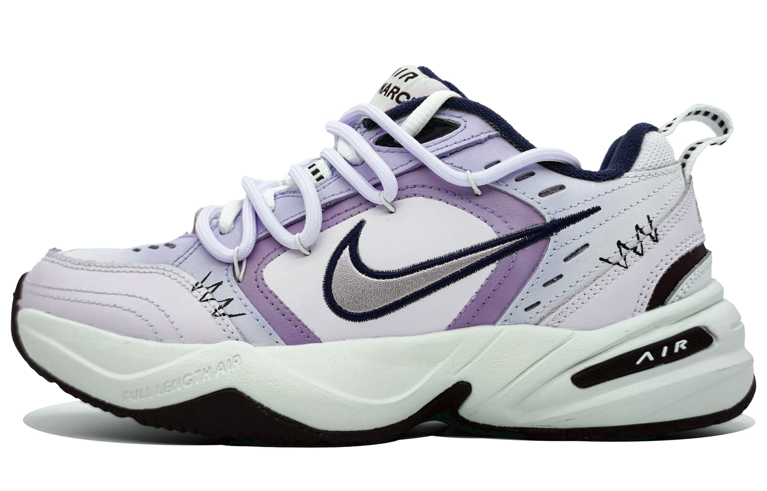 Nike Эйр Монарх 4 противоскользящие и износостойкие увеличивающие рост низкие массивные кроссовки унисекс таро пурпур - фиолетовый таро, цвет Taro Paste Purple
Nike Эйр Монарх 4 противоскользящие и износостойкие увеличивающие рост низкие массивные кроссовки унисекс таро пурпур - фиолетовый таро, цвет Taro Paste Purple