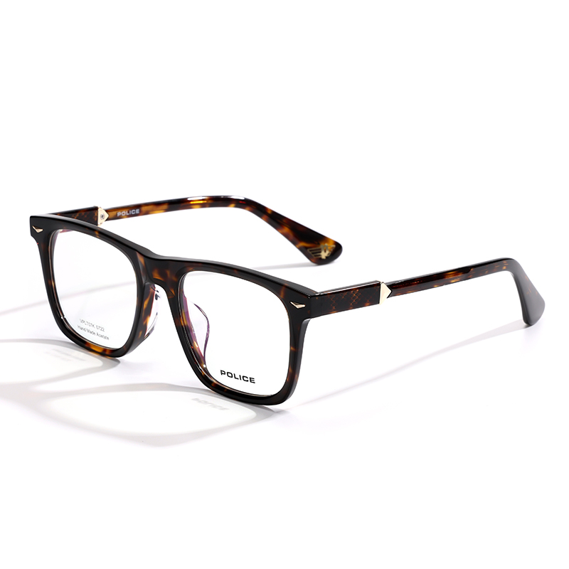 Police Пластиковая оправа квадратной формы для очков унисекс черного цвета, VPLT07K-0722\玳瑁框
Police Пластиковая оправа квадратной формы для очков унисекс черного цвета, VPLT07K-0722\玳瑁框