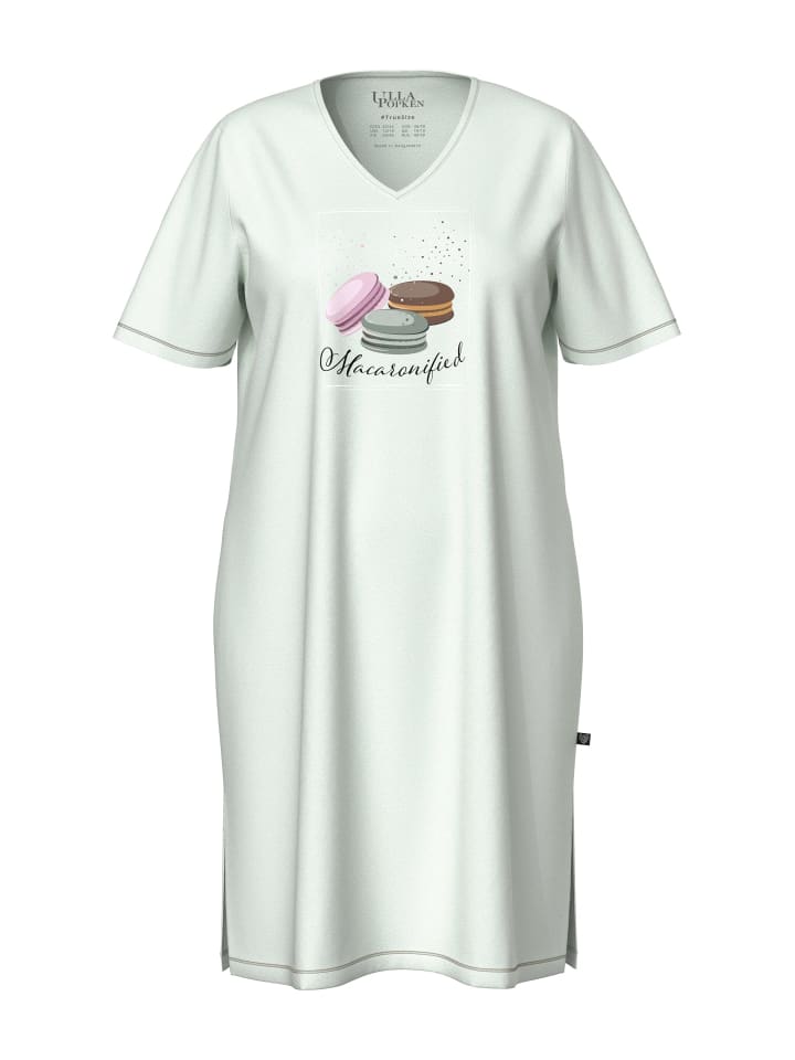 Ночная рубашка светло-зеленого цвета Ulla Popken
Ночная рубашка светло-зеленого цвета Ulla Popken