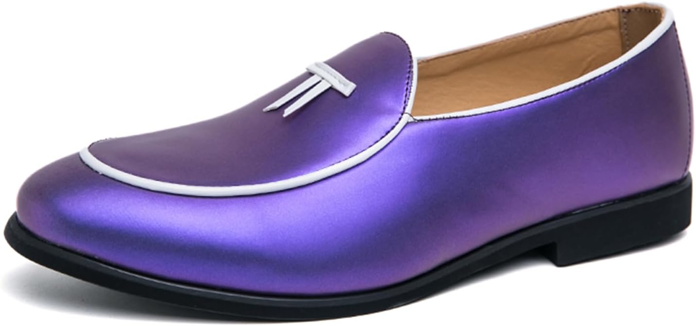 Мужские лоферы Dacnakby из лакированной кожи, мокасины без шнуровки, черные с желтой отделкой, формальные
Мужские лоферы Dacnakby из лакированной кожи, мокасины без шнуровки, черные с желтой отделкой, формальные