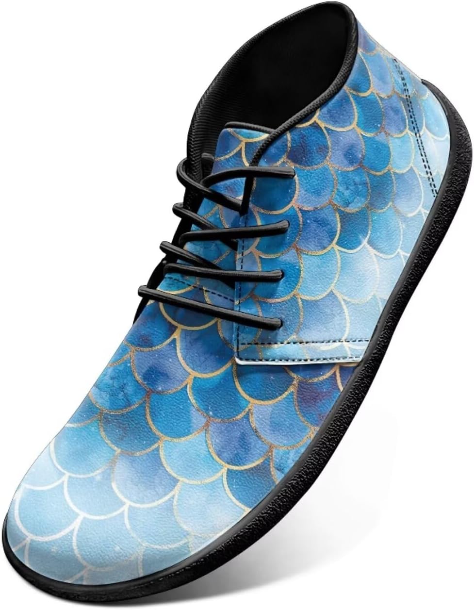 Мужские прогулочные кроссовки Jeiento с принтом «рыбья чешуя», резиновой подошвой и нулевым перепадом высоты подошвы, синий
Мужские прогулочные кроссовки Jeiento с принтом «рыбья чешуя», резиновой подошвой и нулевым перепадом высоты подошвы, синий