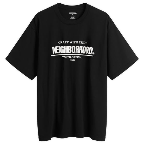 Футболка с классическим логотипом SS-1 Neighborhood, черный
Футболка с классическим логотипом SS-1 Neighborhood, черный