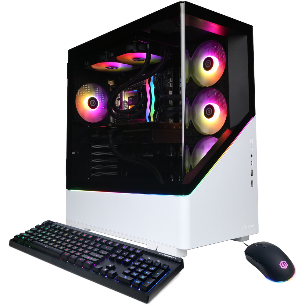 Настольный компьютер CyberPowerPC Gamer Supreme Liquid Cool (белый)
Настольный компьютер CyberPowerPC Gamer Supreme Liquid Cool (белый)