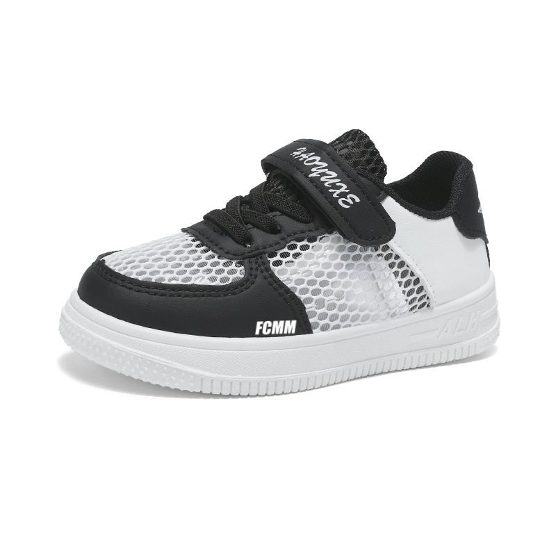 Прочные дышащие низкие повседневные кроссовки для детей FCMM, черный/белый
Прочные дышащие низкие повседневные кроссовки для детей FCMM, черный/белый
