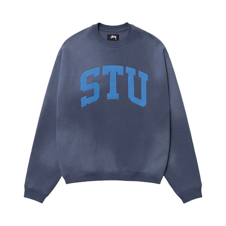Свитер Stussy Stu Appliqué Crew, Blue
Свитер Stussy Stu Appliqué Crew, Blue