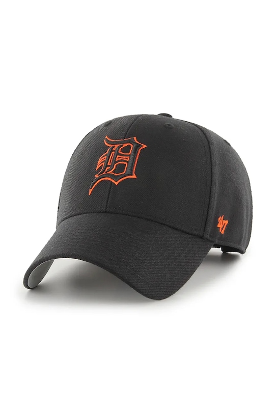 Кепка с козырьком MLB Detroit Tigers 47 Brand, черный 
Кепка с козырьком MLB Detroit Tigers 47 Brand, черный
