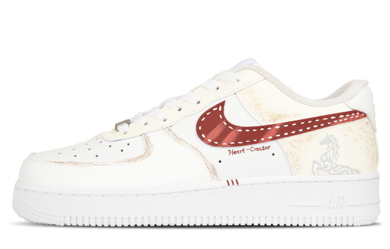 Кроссовки для скейтбординга Air Force 1 Leather Slip Resistant Low top Kids' белые Unisex Nike, белый
Кроссовки для скейтбординга Air Force 1 Leather Slip Resistant Low top Kids' белые Unisex Nike, белый