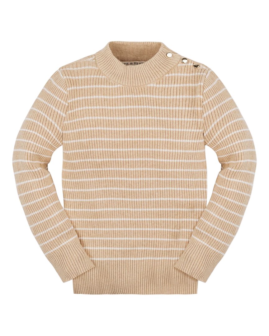 Хоуп & Хенри свитер с воротником-стойкой из рубчатого трикотажа HOPE & HENRY, коричневый
Хоуп & Хенри свитер с воротником-стойкой из рубчатого трикотажа HOPE & HENRY, коричневый