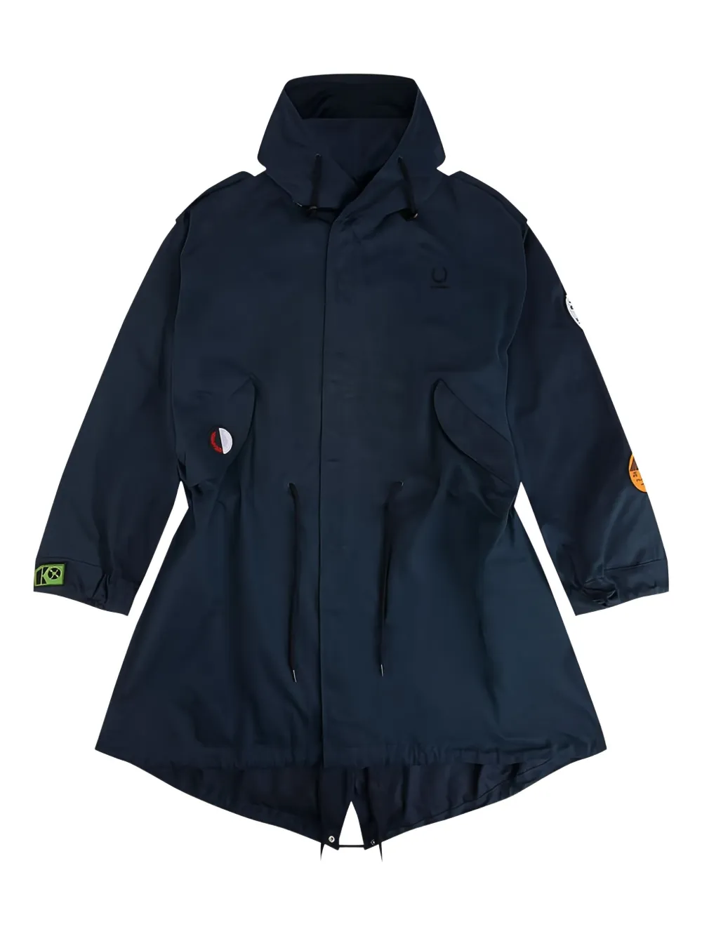 Парка из хлопка с нашивками Raf Simons X Fred Perry, синий
Парка из хлопка с нашивками Raf Simons X Fred Perry, синий