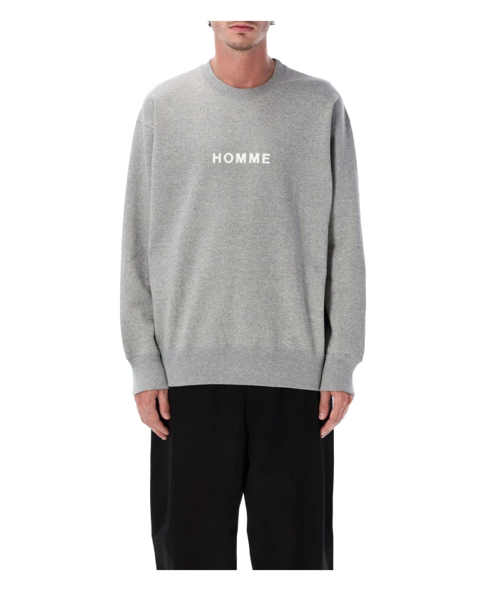 Свитшот с круглым вырезом и логотипом Comme Des Garã§Ons, серый
Свитшот с круглым вырезом и логотипом Comme Des Garã§Ons, серый