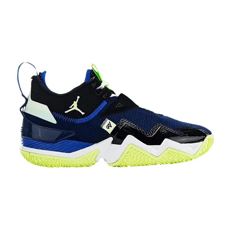 Кроссовки Jordan Westbrook One Take 'Hyper Royal Volt', синий
Кроссовки Jordan Westbrook One Take 'Hyper Royal Volt', синий