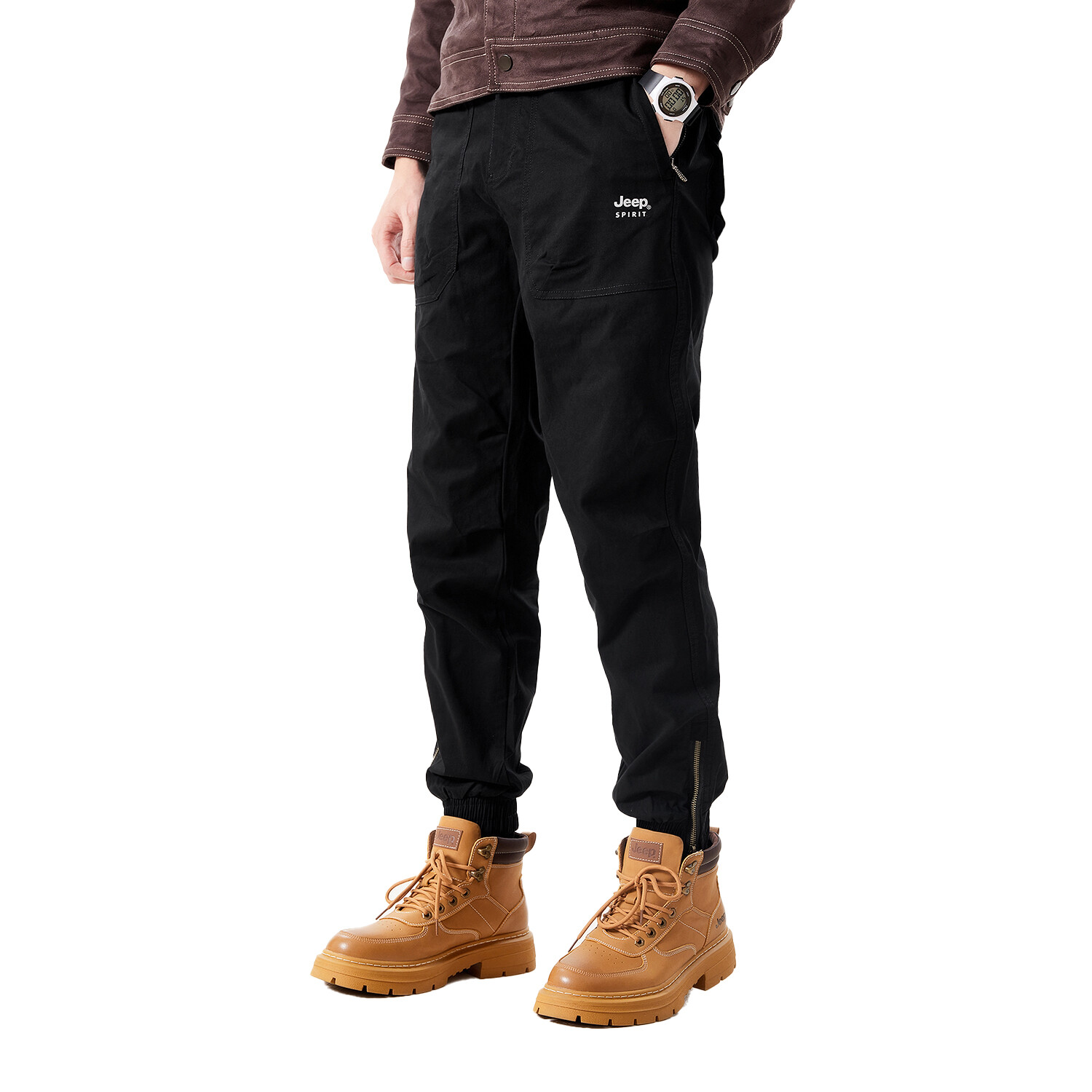 Брюки-карго унисекс JEEP SPIRIT, Черный
Брюки-карго унисекс JEEP SPIRIT, Черный