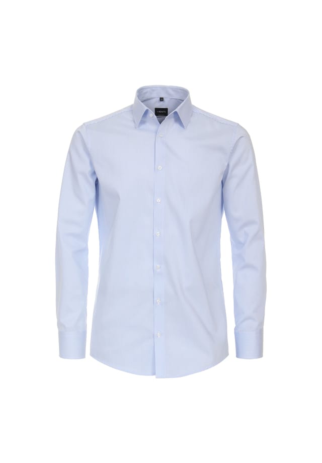 Деловая рубашка в полоску современный крой Venti, голубой
Деловая рубашка в полоску современный крой Venti, голубой