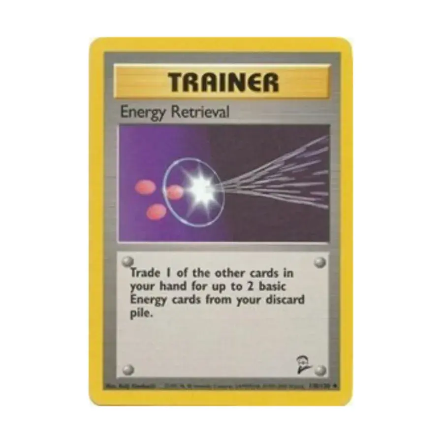 CCG Восстановление энергии (U) #110, Pokemon - Base Set 2 - Singles
CCG Восстановление энергии (U) #110, Pokemon - Base Set 2 - Singles