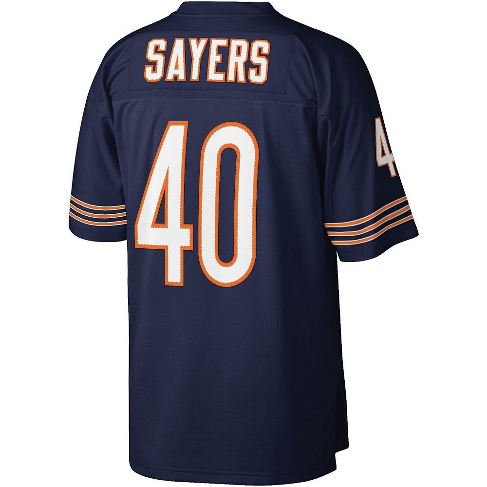 Реплика мужского джерси Mitchell & Ness Gale Sayers темно-синего цвета Chicago Bears Legacy, цвет Brs Navy
Реплика мужского джерси Mitchell & Ness Gale Sayers темно-синего цвета Chicago Bears Legacy, цвет Brs Navy