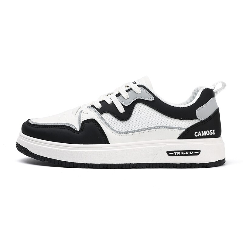 Кеды, обувь для скейтборда унисекс с низким верхом Camosi, белый/черный
Кеды, обувь для скейтборда унисекс с низким верхом Camosi, белый/черный