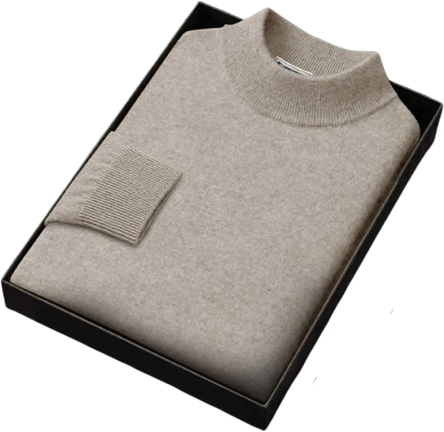 Мужской пуловер из 100% шерсти с полуводолазкой ZNEL
Мужской пуловер из 100% шерсти с полуводолазкой ZNEL