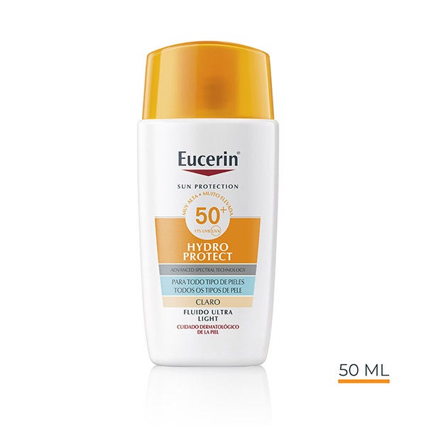 Тонированный солнцезащитный крем EUCERIN Fluido Hydro Protect SPF50+, Claro
Тонированный солнцезащитный крем EUCERIN Fluido Hydro Protect SPF50+, Claro