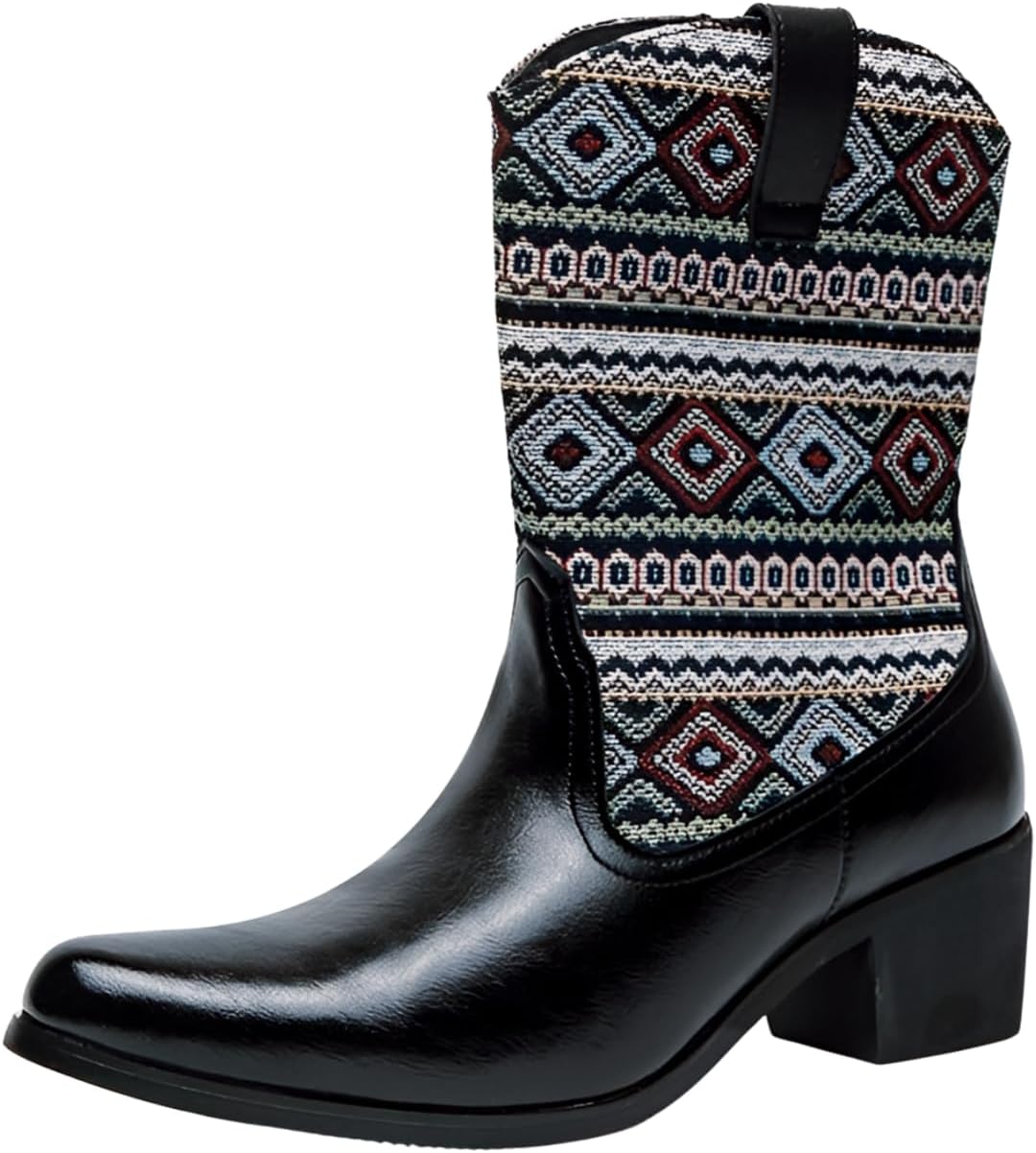 Кожаные ковбойские сапоги Santimon в западном стиле, ретро с вышивкой, классические модные сапоги, застегивающиеся без шнурков, с противоскользящей подошвой, черный
Кожаные ковбойские сапоги Santimon в западном стиле, ретро с вышивкой, классические модные сапоги, застегивающиеся без шнурков, с противоскользящей подошвой, черный