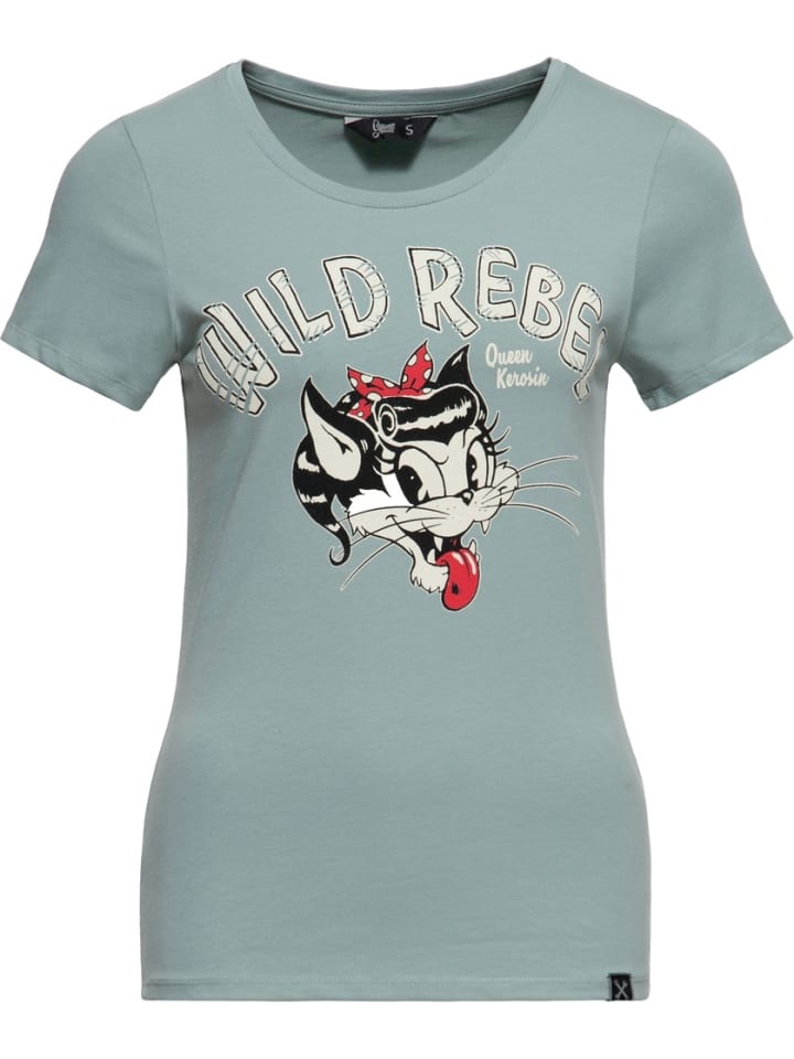 Футболка Queen Kerosin Shirt, зеленый 
Футболка Queen Kerosin Shirt, зеленый