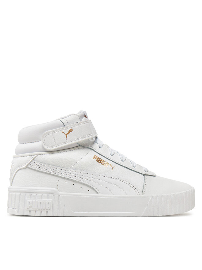 Кроссовки Puma Carina 2.0 Mid Jr 387376 03, белый 
Кроссовки Puma Carina 2.0 Mid Jr 387376 03, белый