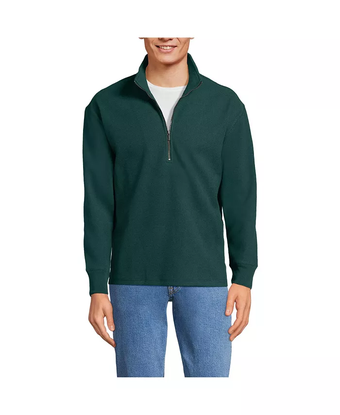 Мужская флисовая кофта на молнии с фактурной отделкой Lands' End, зеленый
Мужская флисовая кофта на молнии с фактурной отделкой Lands' End, зеленый