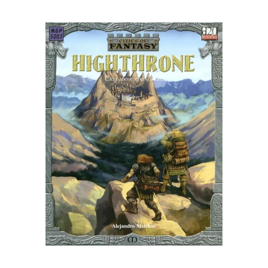 Highthrone - City Above the Clouds, Other Titles (Mongoose Publishing) (d20), мягкая обложка
Highthrone - City Above the Clouds, Other Titles (Mongoose Publishing) (d20), мягкая обложка