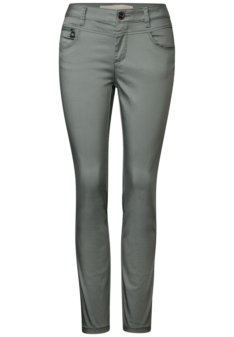Узкие брюки-чинос STREET ONE, зеленый
Узкие брюки-чинос STREET ONE, зеленый