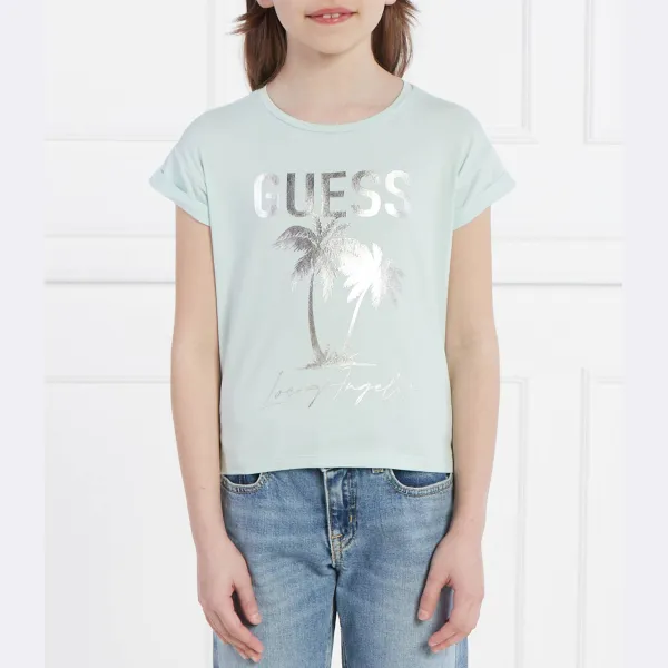 Футболка стандартного кроя Guess, зеленый
Футболка стандартного кроя Guess, зеленый