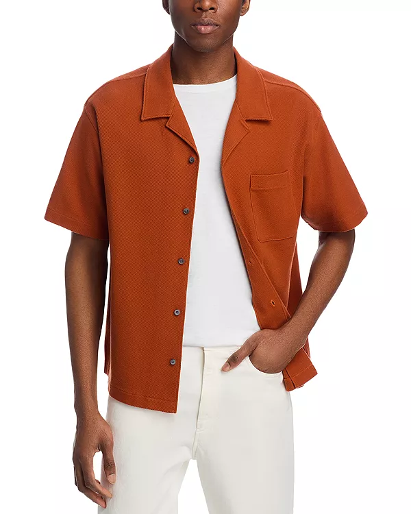 Мужская жаккардовая рубашка с коротким рукавом для кемпинга Frame, оранжевый
Мужская жаккардовая рубашка с коротким рукавом для кемпинга Frame, оранжевый