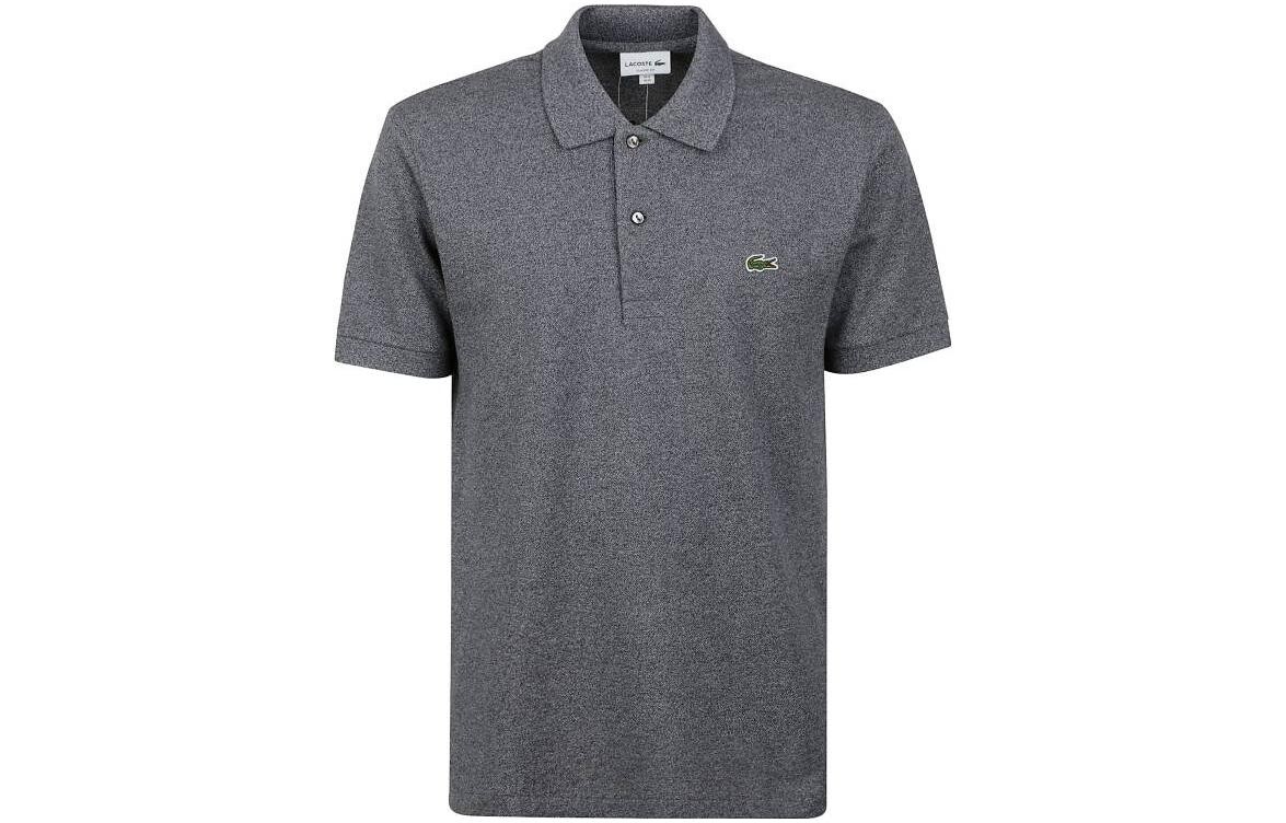 Рубашка поло мужская серая Lacoste, серый 
Рубашка поло мужская серая Lacoste, серый