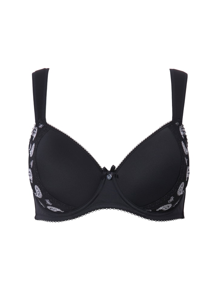 Бюстгальтер на косточках Ulla Popken BH, черный
Бюстгальтер на косточках Ulla Popken BH, черный