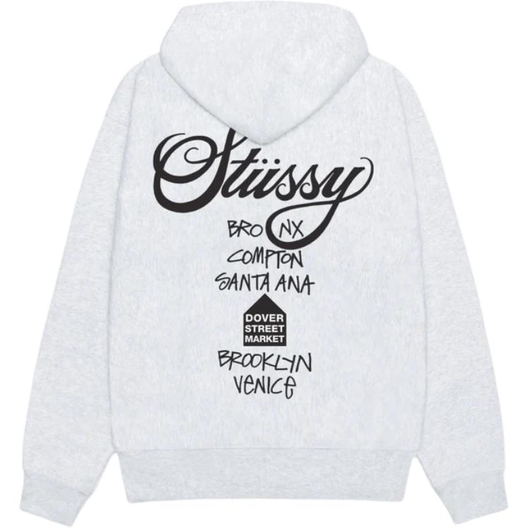 Худи world tour Stussy, серый
Худи world tour Stussy, серый