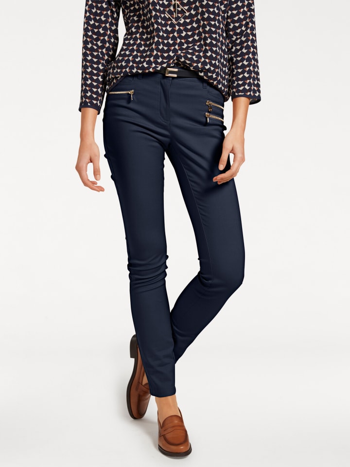 Брюки темно-синего цвета Heine
Брюки темно-синего цвета Heine